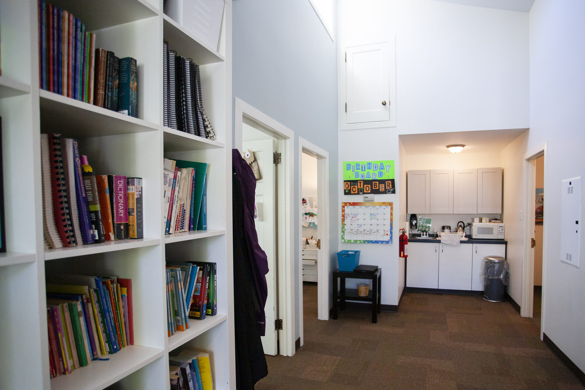 Novaread resource library with books and program materials for literacy support